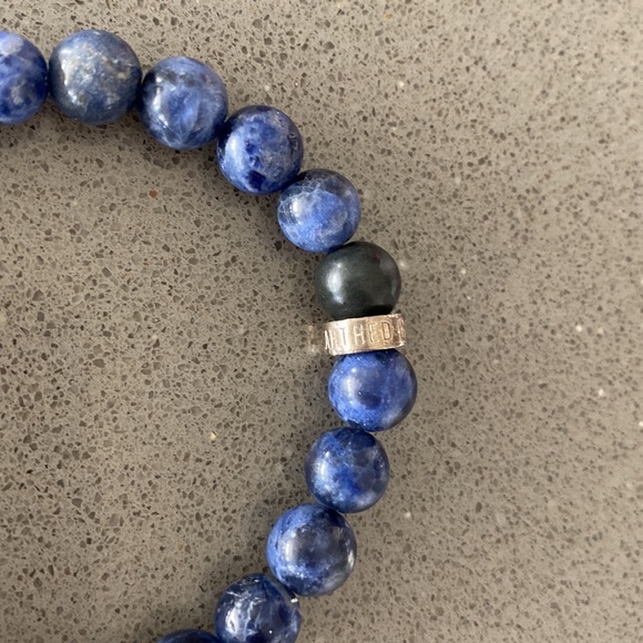 UNEARTHED GEMSTONES / Sodalite Gemstone Bracelet - Picture 6 of 8